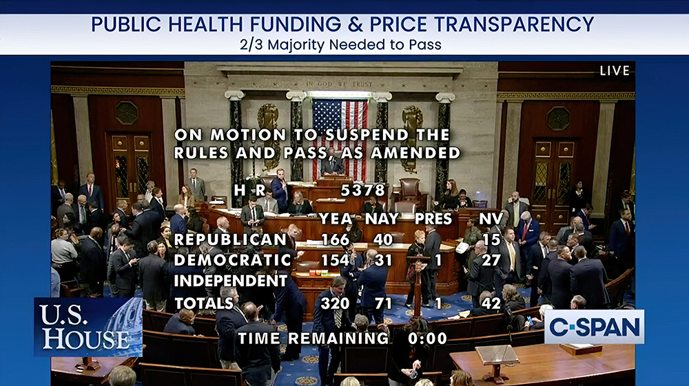 Major Healthcare Bills Pass House