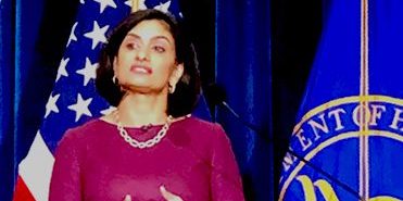 Photo of Seema Verma at CMS event